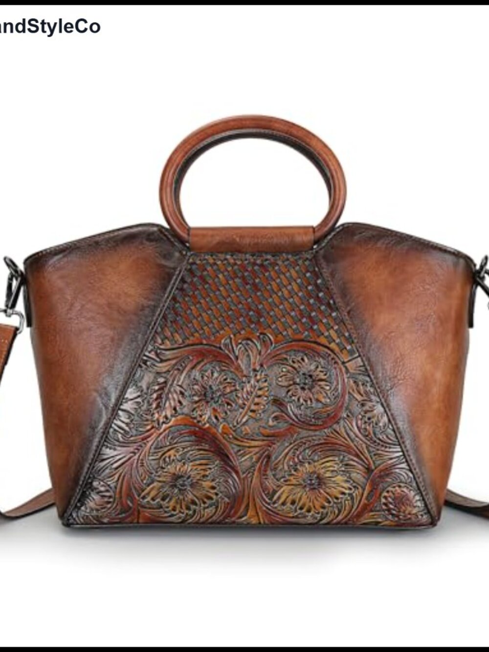 Vegan Leather Satchel Crossbody Bag Top Handle Tote Medium Shoulder Bag